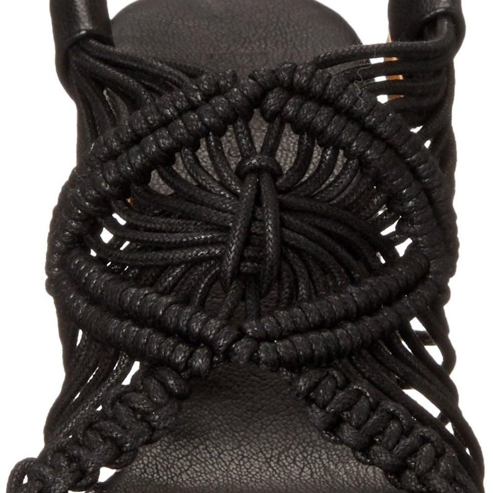 Dolce - Mojo Moxy Black and Multicolor Wedges - Picture 5 of 6